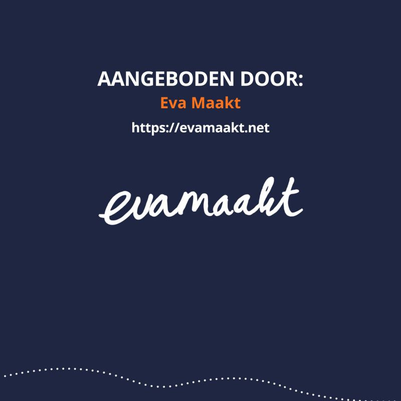 Handgeschilderd tegeltje Kus Je