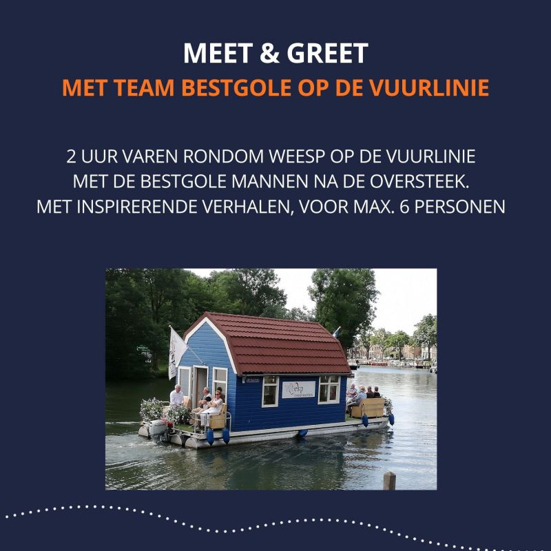 Meet & Greet met de BeStGoLe-mannen op de Vuurlinie in Weesp