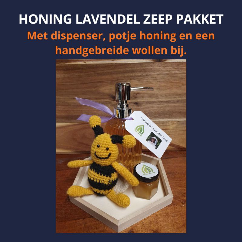 Honing lavendel zeep pakket