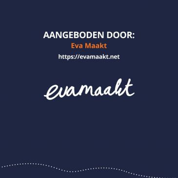 Handgeschilderd tegeltje Kus Je