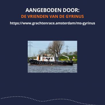 Een dag varen met max. 12 personen op de Gyrinus