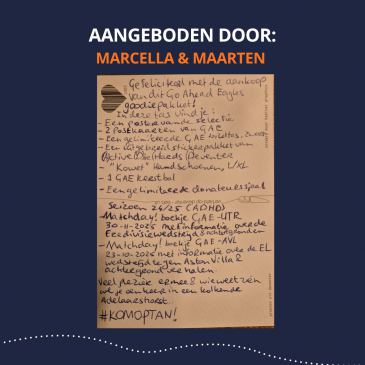 Go Ahead Eagles goodie pakket