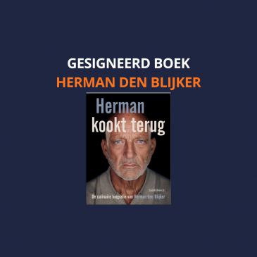 Gesigneerd boek van Herman den Blijker