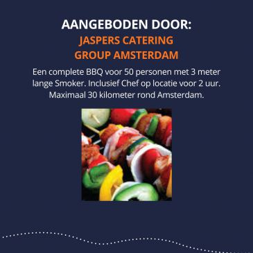 Een complete BBQ op locatie voor 50 personen