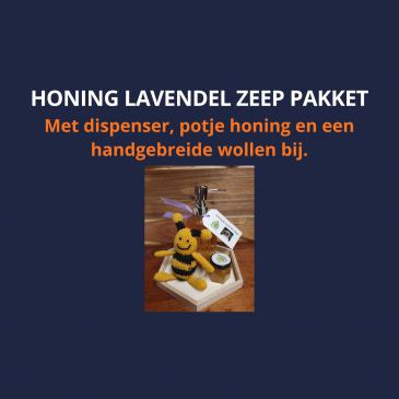 Honing lavendel zeep pakket