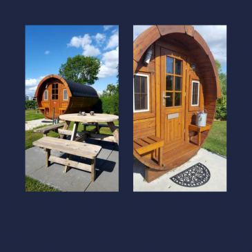 2 nachten overnachten in een trekkershut in Culemborg